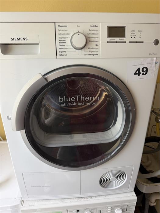 Wäschetrockner Siemens blue Therm Activ Air Technologies